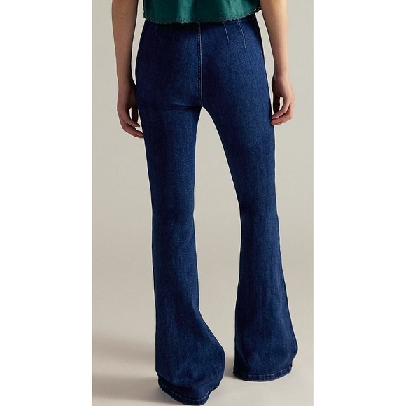 NEW Free People We The Free Jayde High Rise Flare Leg Jeans Size 28 x 32 - Picture 2 of 13